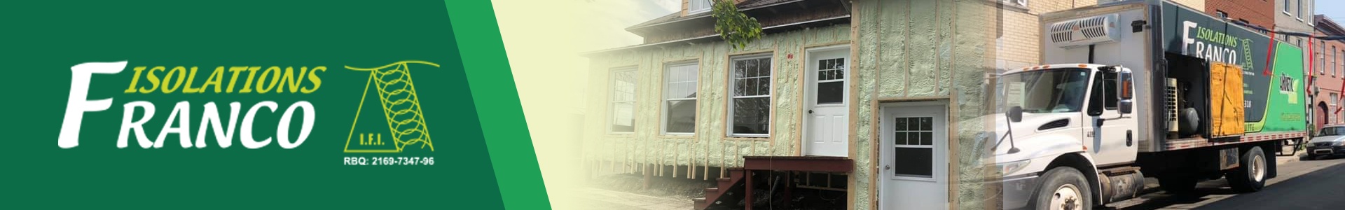 Isolation résidentielle en polyuréthane par Isolation Franco à Lévis et Victoriaville Application de mousse de polyuréthane sur une maison résidentielle par Isolation Franco à Lévis, Victoriaville et Trois-Rivières