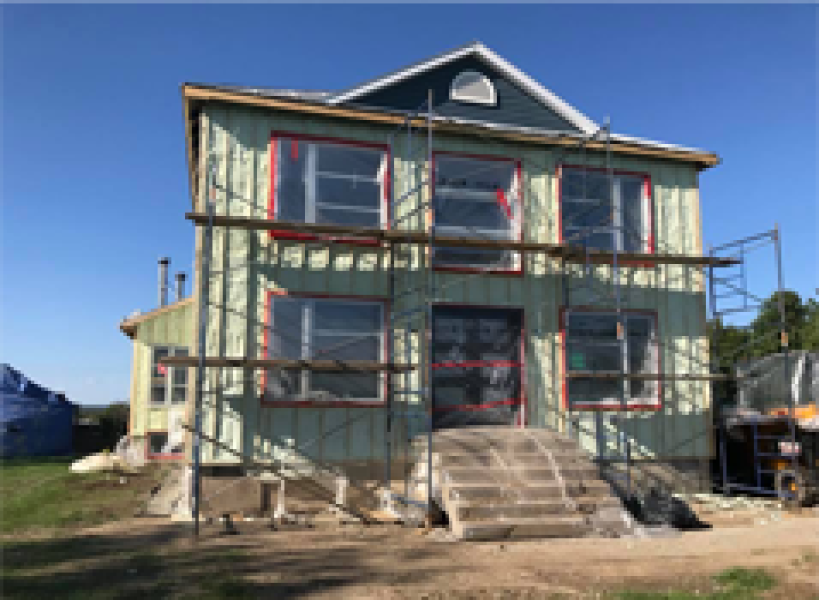 Travaux d’isolation résidentielle sur maison ancienne à Victoriaville – par Isolations Franco